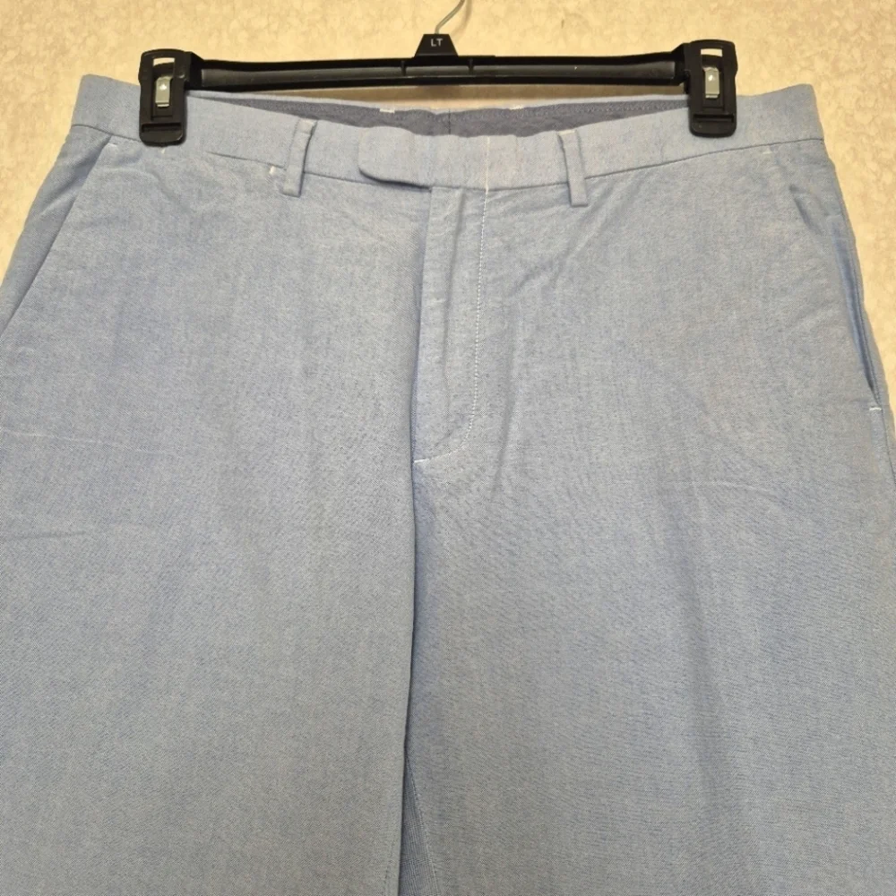 J. Crew Blue Chinos Straight Leg Classic..SIZE:34/32